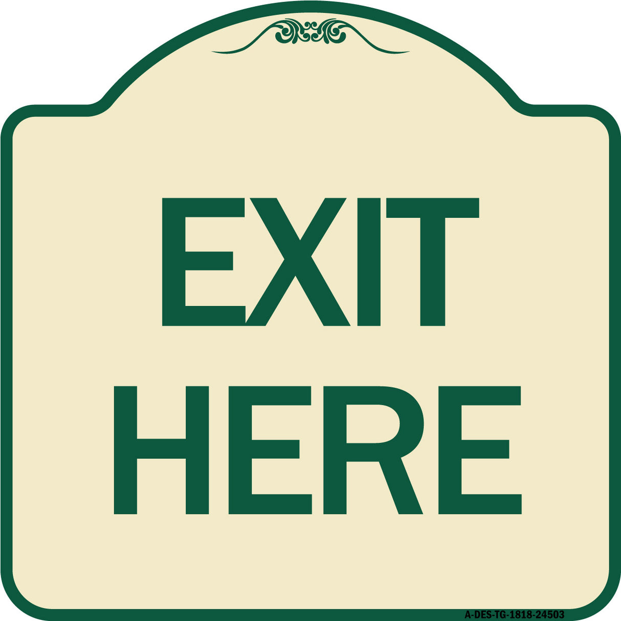 Exit Here