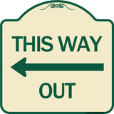 This Way Out (Left Arrow)