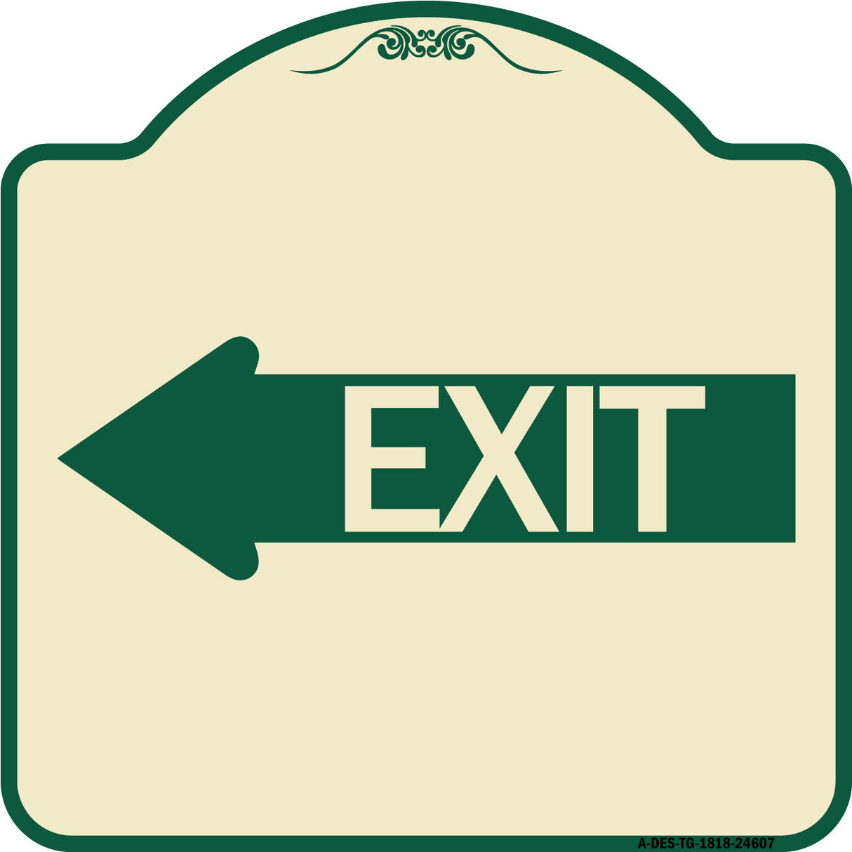 Exit (With Left Arrow)