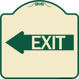 Exit (With Left Arrow)