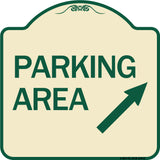 Parking Area (Up Right Arrow Symbol)