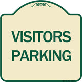 Parking Lot Sign Visitors Parking