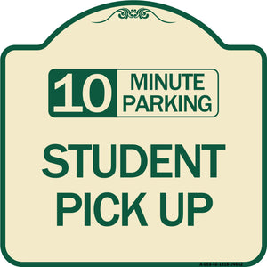 10 Minute Parking Student Pick Up