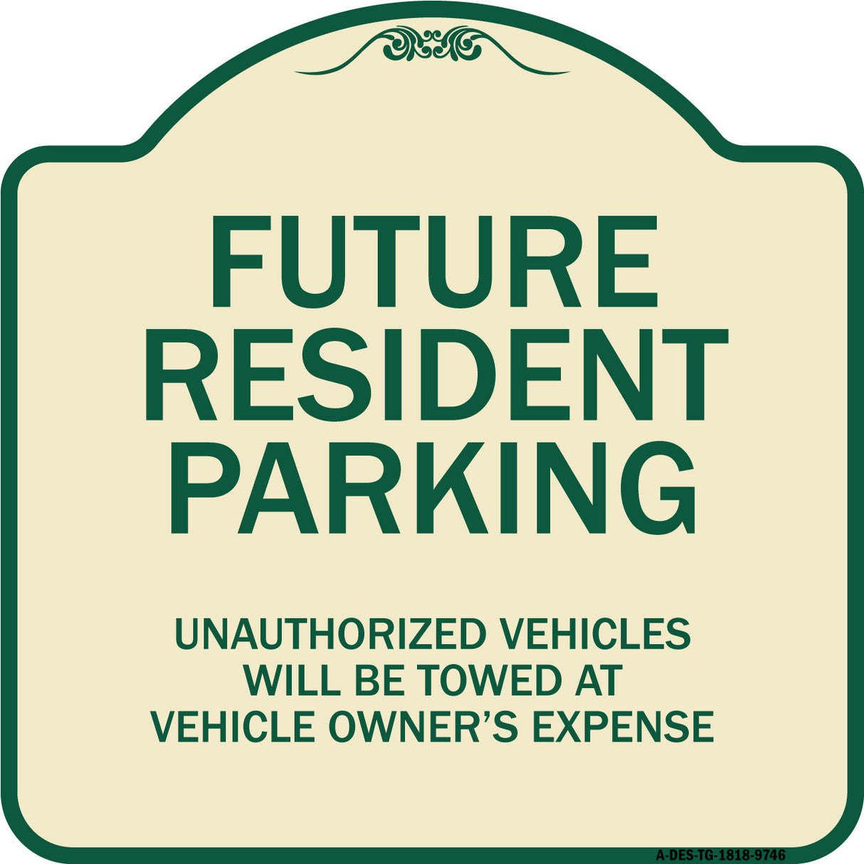 Unauthorized Vehicles Will Be Towed