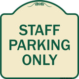 Staff Parking Only