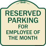 Reserved Parking For Employee Of The Month