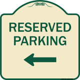 Reserved ParkingÂ  Left