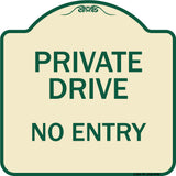Private Drive No Entry