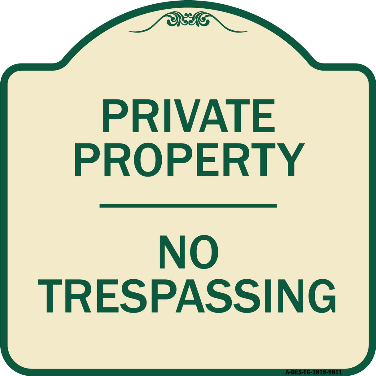 No Trespassing
