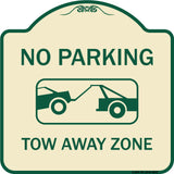 No Parking Tow Away Zone