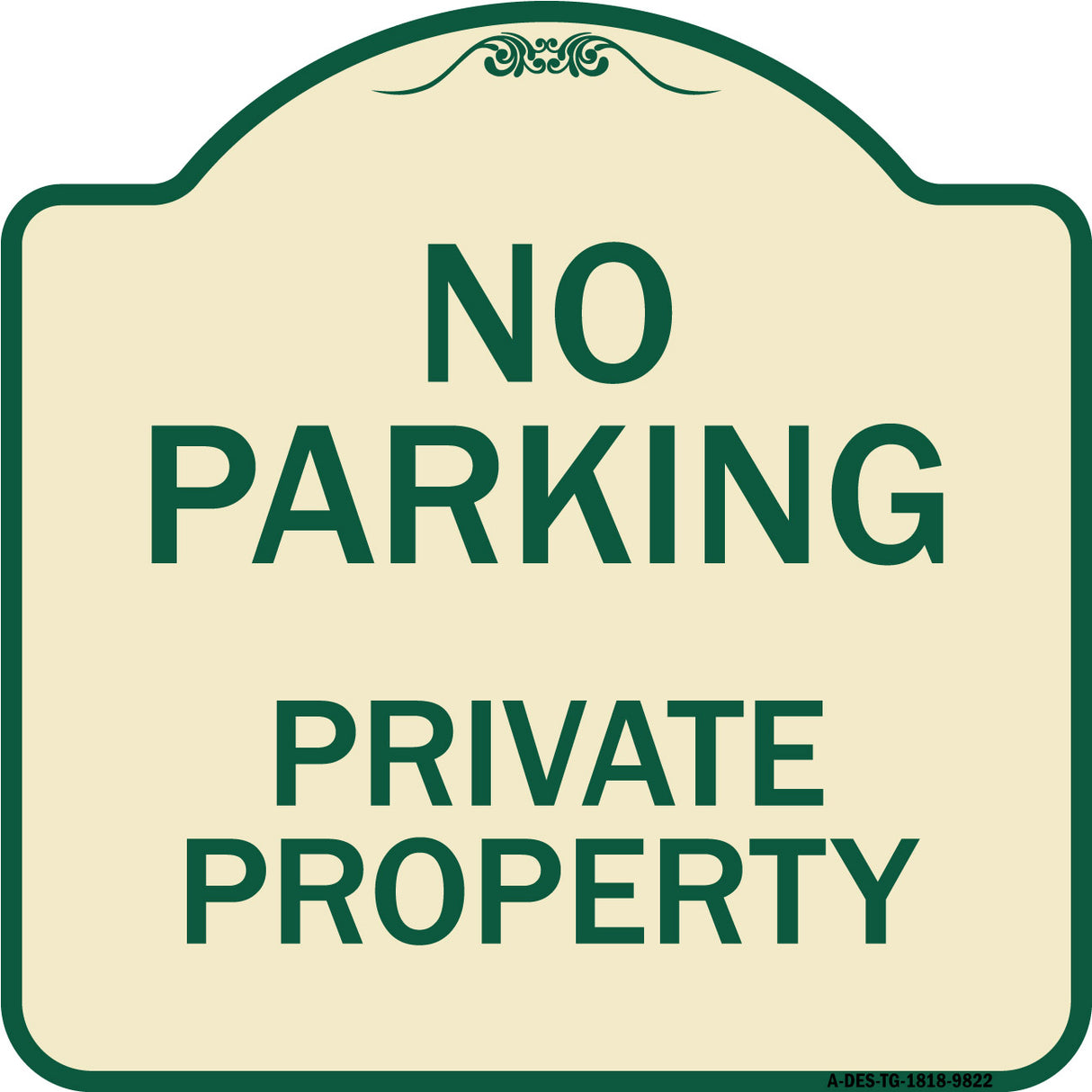 No Parking Private Property
