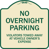 No Overnight Parking
