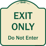 Exit Only Do Not Enter