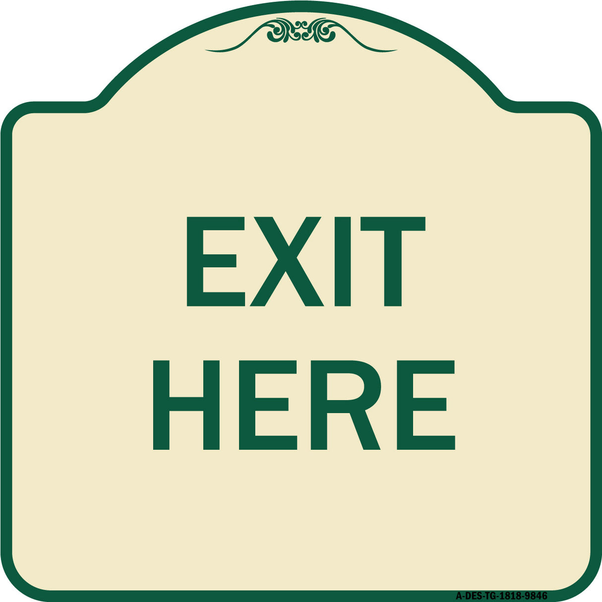 Exit Here