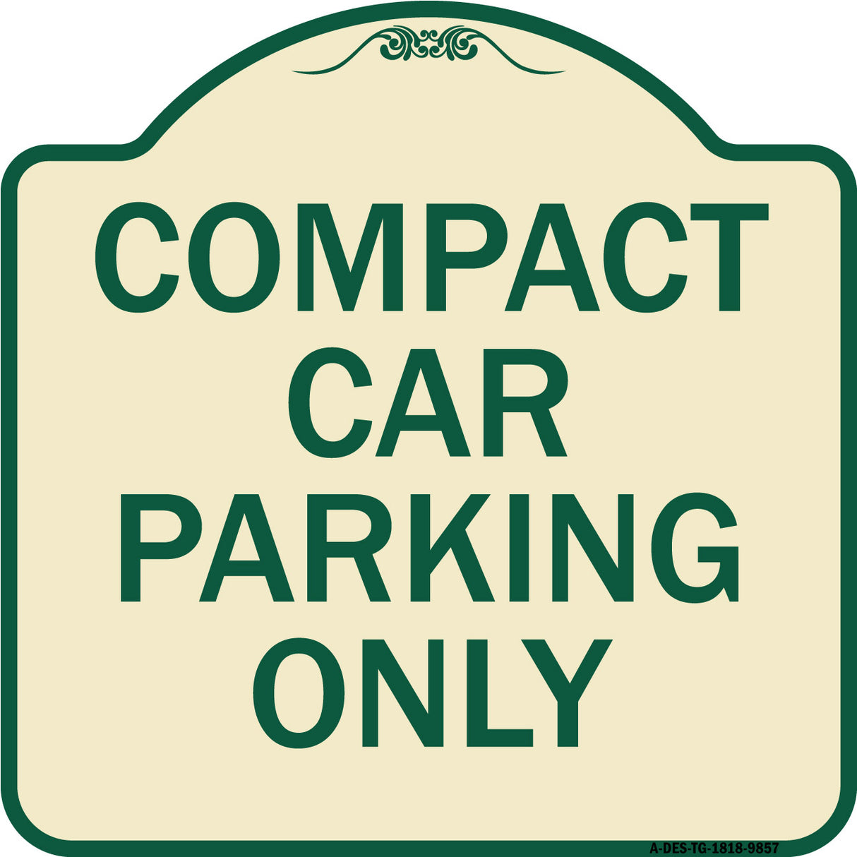 Compact Car Parking Only