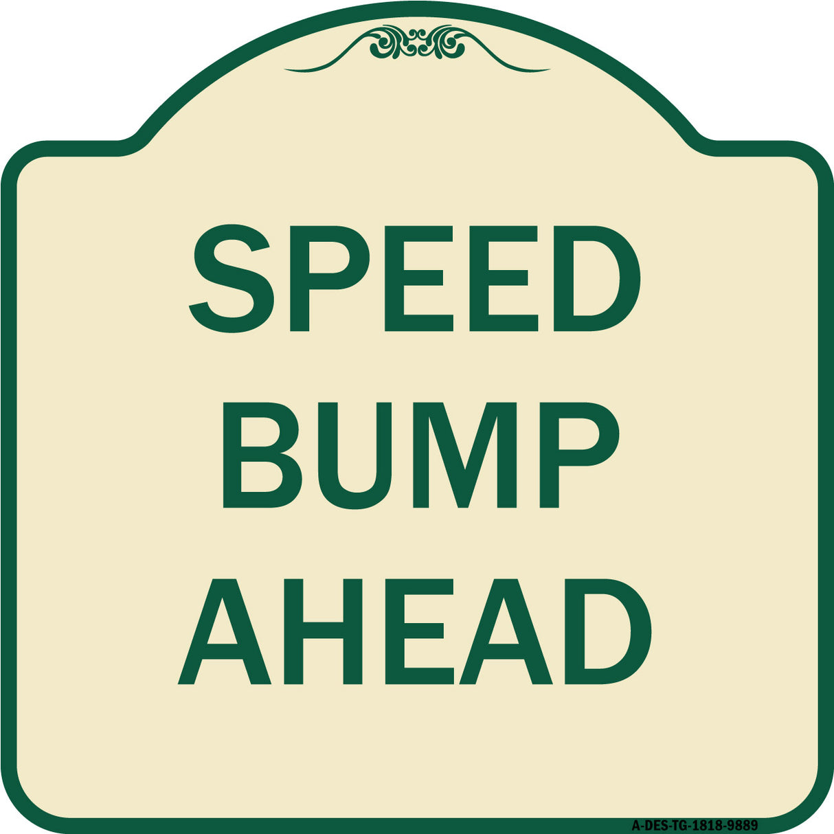 Speed Bump Ahead