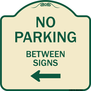No Parking Between Signs