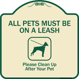 All Pets Must Be On A Leash Please Clean Up After Your Pet
