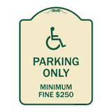With Modified Isa Icon Parking Only Minimum Fine $250