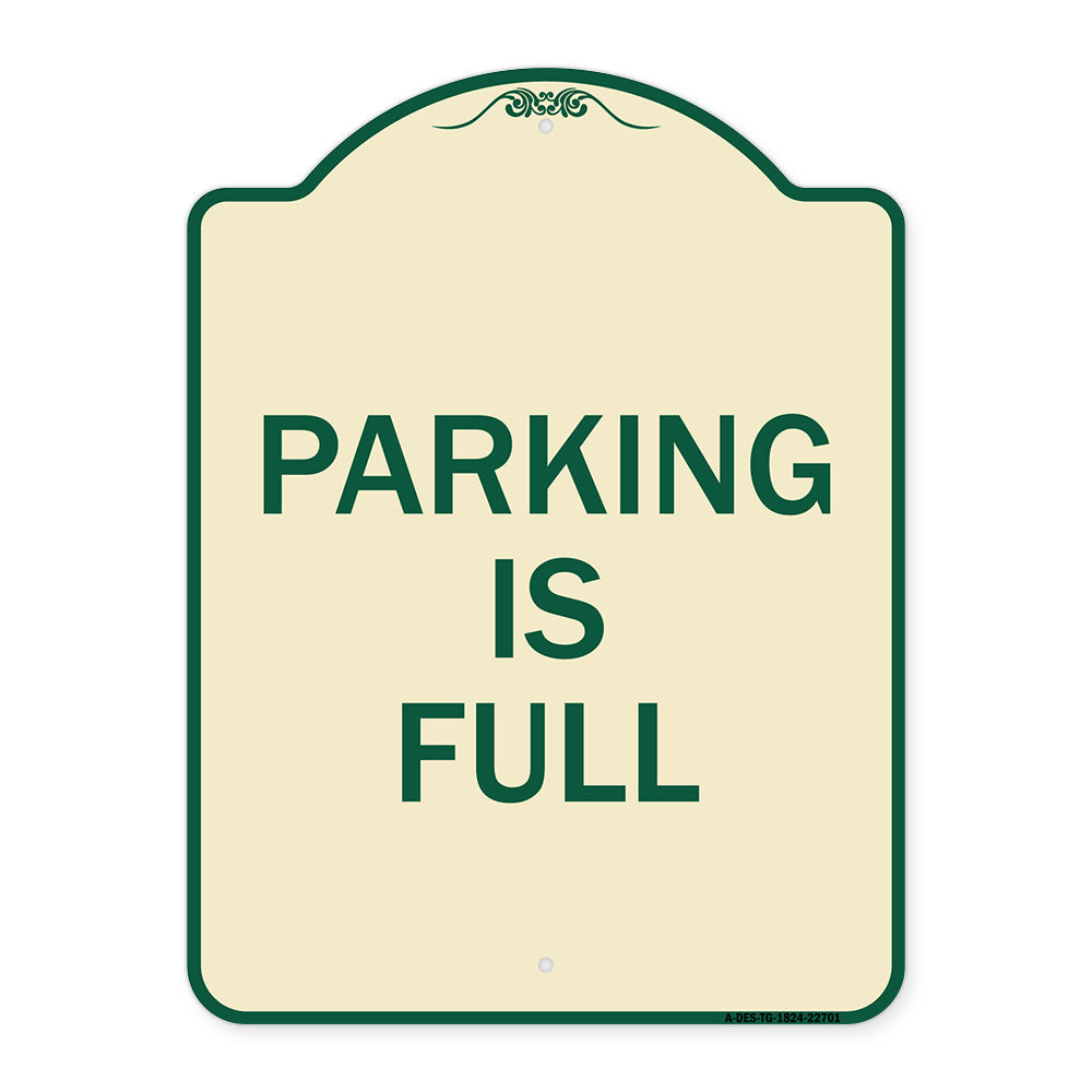 Parking Is Full