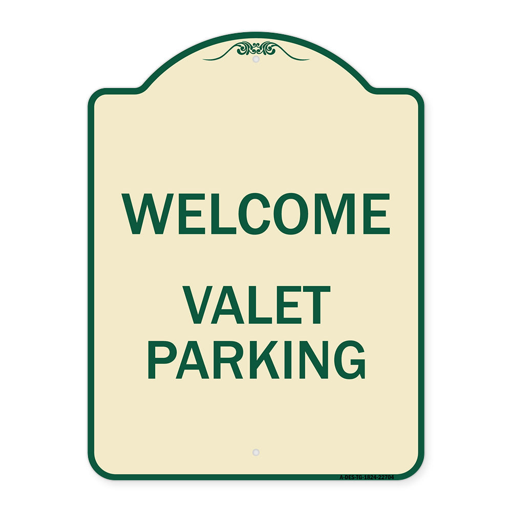 Welcome Valet Parking
