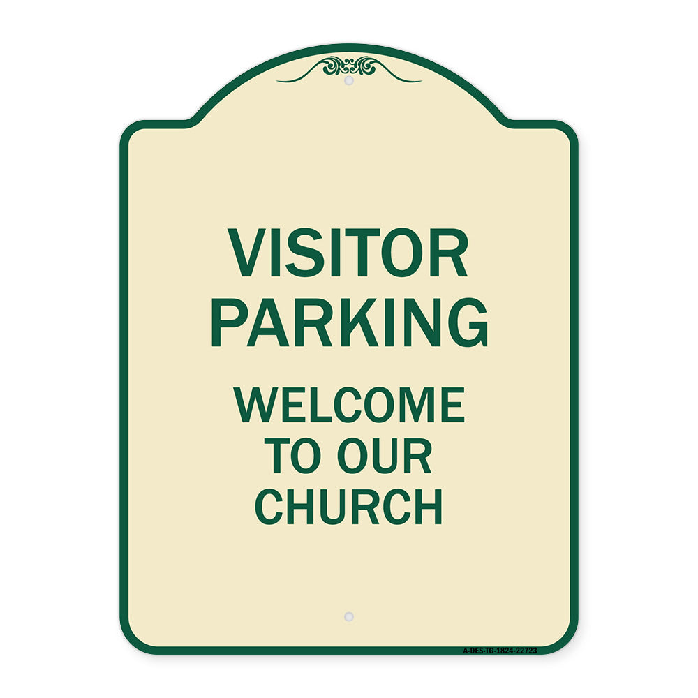 Visitor Parking Welcome to Our Church