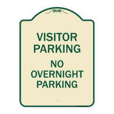 Visitor Parking Sign Visitor Parking No Overnight Parking