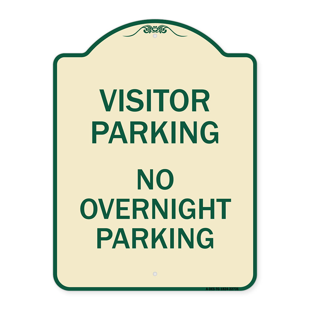 Visitor Parking No Overnight Parking