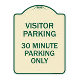 Visitor Parking 30 Minute Parking Only