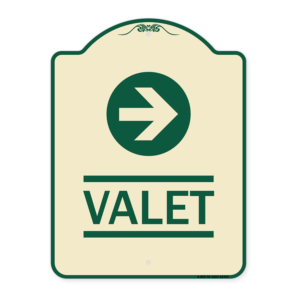 Valet Right Arrow