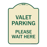 Valet Parking Please Wait Here
