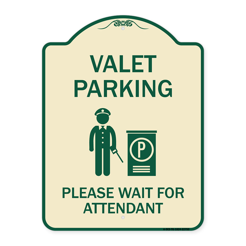 Valet Parking Please Wait for Attendant