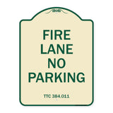 Texas Fire Lane No Parking