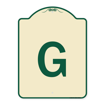 Sign with Letter G