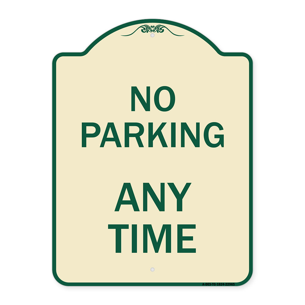 No Parking Anytime
