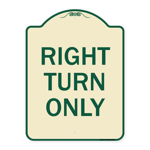 Right Turn Only