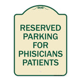 Reserved Parking for Physicians Patients