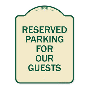 Reserved Parking for Guests