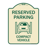 Reserved Parking Compact Vehicle