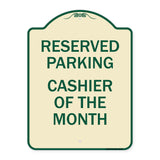 Reserved Parking Cashier of the Month