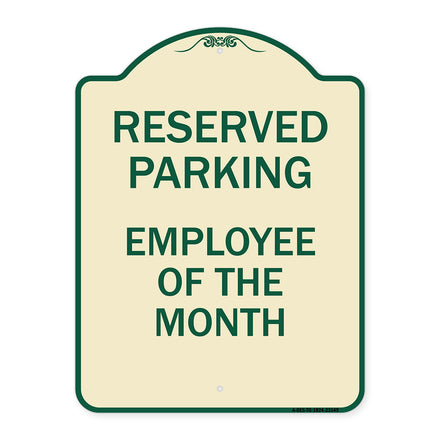 Reserved Parking - Employee of the Month