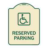 Reserved Parking (Handicapped Symbol) (Blue)