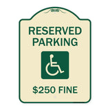 Reserved Parking $250 Fine (With Graphic)
