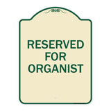 Reserved for Organist
