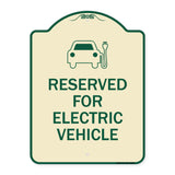 Reserved for Electric Vehicle (With Graphic)