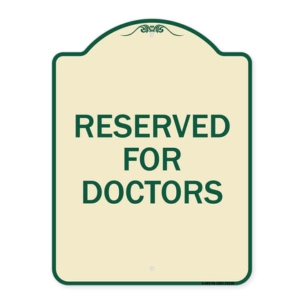 Reserved for Doctors