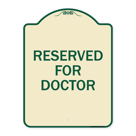 Reserved for Doctor