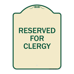 Reserved for Clergy