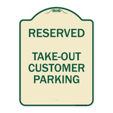 Reserved - Take-Out Customer Parking