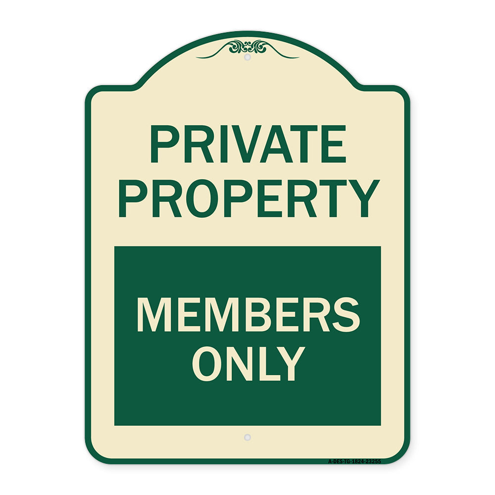 Private Parking Members Only